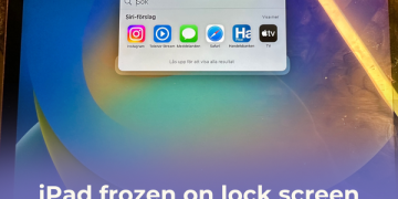 iPad frozen on lock screen how to fix