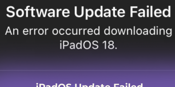 iPadOS update issues