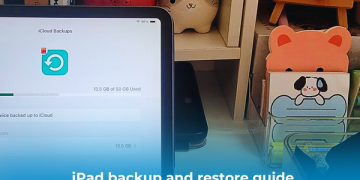 iPad backup and restore guide