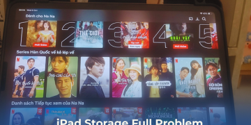 iPad storage full
