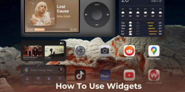 use widgets on iPad