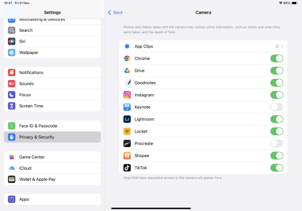 Common permission settings explained Common permission settings explained