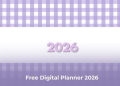 Free Digital Planner 2026 for iPad