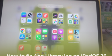 How to fix App Library lag on iPadOS 26