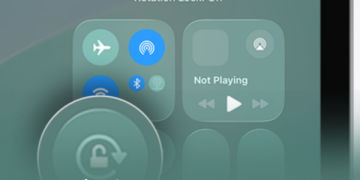 iPad screen won't rotate