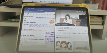 learning a language on iPad