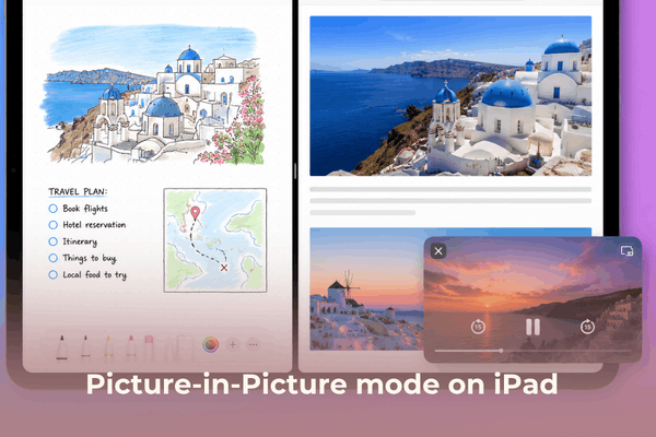 Picture-in-Picture Mode on iPad