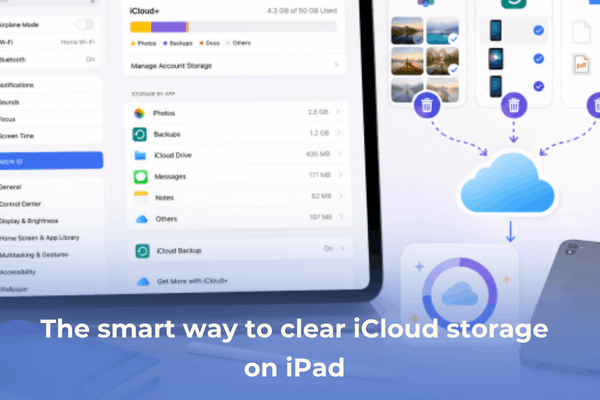 The smart way to clear iCloud storage on iPad