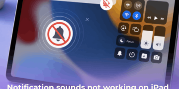fix notification sounds not working on iPad