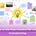 iPad Freeform for visual brainstorming