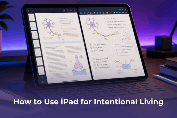 How to use iPad for intentional living