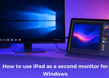 how to use iPad as a second monitor for Windows without lag