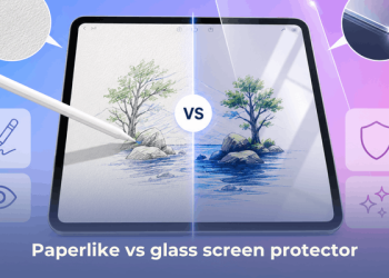 Paperlike and glass screen protector