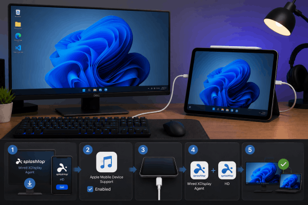 Splashtop Wired XDisplay Splashtop Wired XDisplay