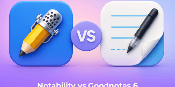 Review Notability vs Goodnotes 6