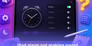 Fix iPad alarm not making sound