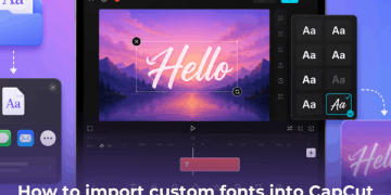 how to import custom fonts into CapCut on iPad