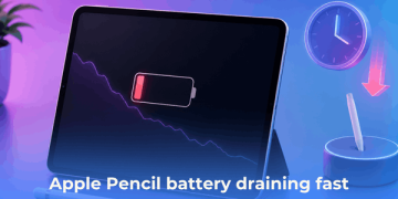 Fix Apple Pencil battery draining fast when not in use