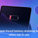 Fix Apple Pencil battery draining fast when not in use