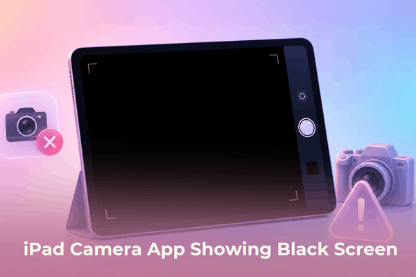 iPad Camera App Showing Black Screen