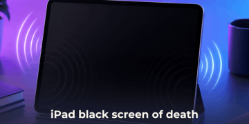 iPad black screen of death but still makes sounds