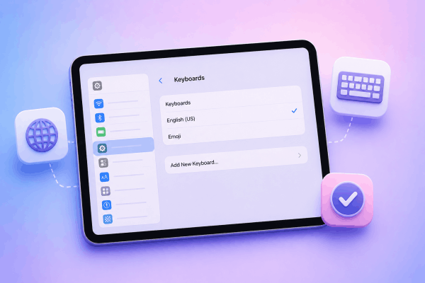 Check language and keyboard settings Check language and keyboard settings