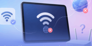iPad Wifi connected but no internet access