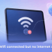 iPad Wifi connected but no internet access