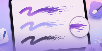 Goodnotes brush stroke glitching and jagged line