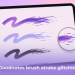 Goodnotes brush stroke glitching and jagged line
