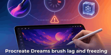 Procreate Dreams Brush Lag and Freezing on iPad