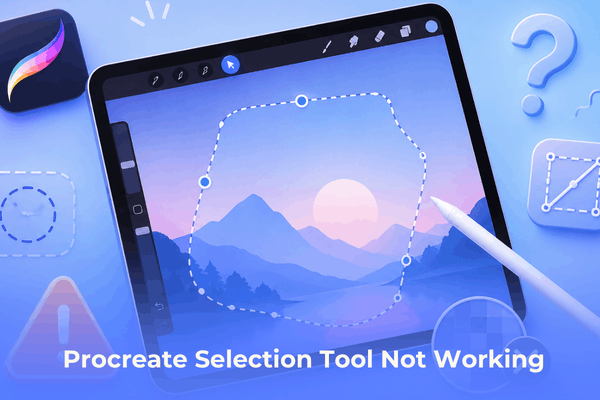 Procreate Selection Tool Not Working