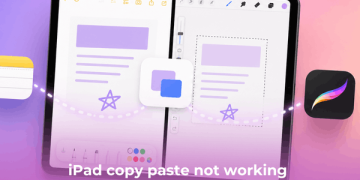 iPad copy paste not working between apps