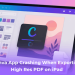 Canva App Crashing When Exporting High Res PDF on iPad