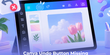 Canva Undo Button Missing or Not Working