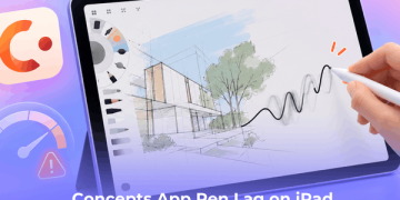 Fix Concepts App Pen Lag on iPad