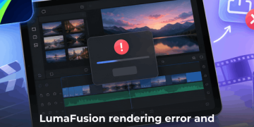Fix LumaFusion rendering error and export failure