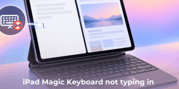 Fix iPad Magic Keyboard not typing in Split View