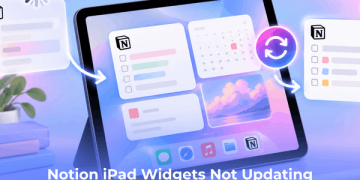 Notion iPad Widgets Not Updating Automatically