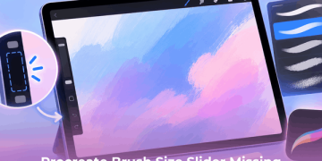 Fix Procreate Brush Size Slider Missing