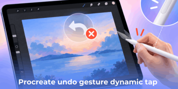 fix Procreate undo gesture dynamic tap failing on iPad