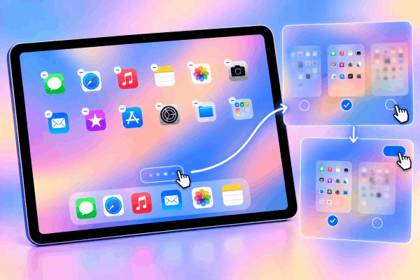 Hide entire home screen pages at once Hide entire home screen pages at once