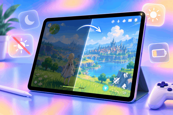 How to stop iPad from dimming screen while gaming How to stop iPad from dimming screen while gaming