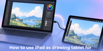 How to use iPad as drawing tablet