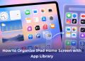 Organize iPad Home Screen with App Library
