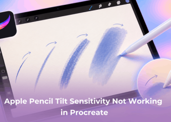 Fix Apple Pencil Tilt Sensitivity Not Working in Procreate