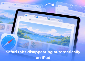 fIX Safari tabs disappearing automatically on iPad